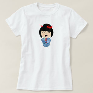 Kokeshi-docka Dam-T-shirt T Shirt