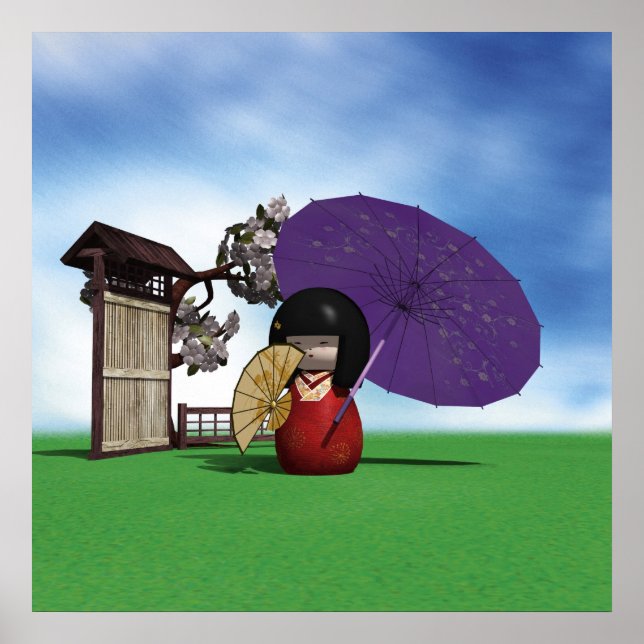 Kokeshi-docka Poster (Framsidan)