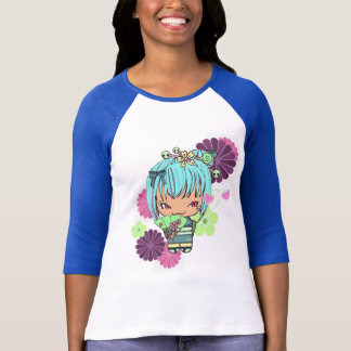 Kokeshi dockaMiao skjorta Tee Shirt