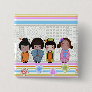 kokeshi-dockor knapp