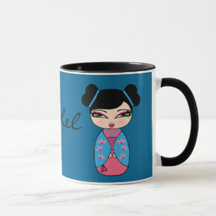 Kokeshi Doll Mugg