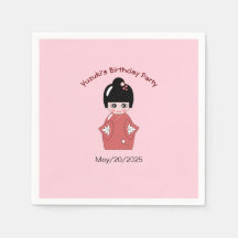 Kokeshi Doll - personligens födelsedag