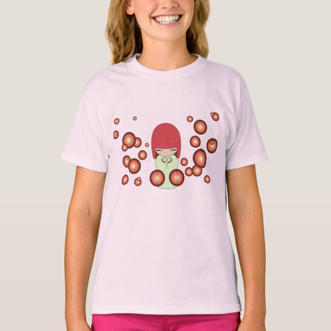Kokeshi doll t-shirt (Framsida)