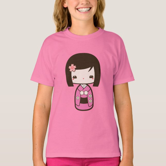 Kokeshi doll t shirt (Framsida)