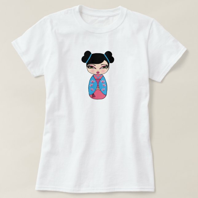 Kokeshi Doll Women's T-Shirt (Design framsida)
