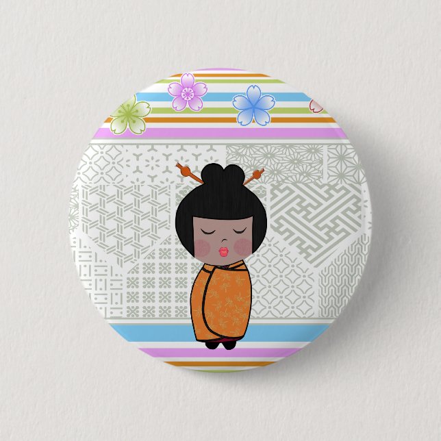kokeshi dragonflies knapp (Framsida)
