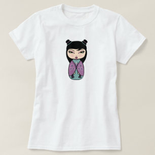 Kokeshi Japansk doll T-Shirt