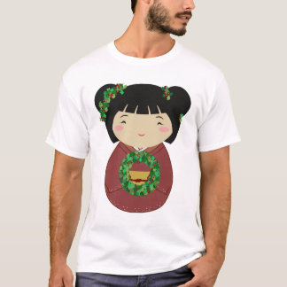 Kokeshi julkran t shirt