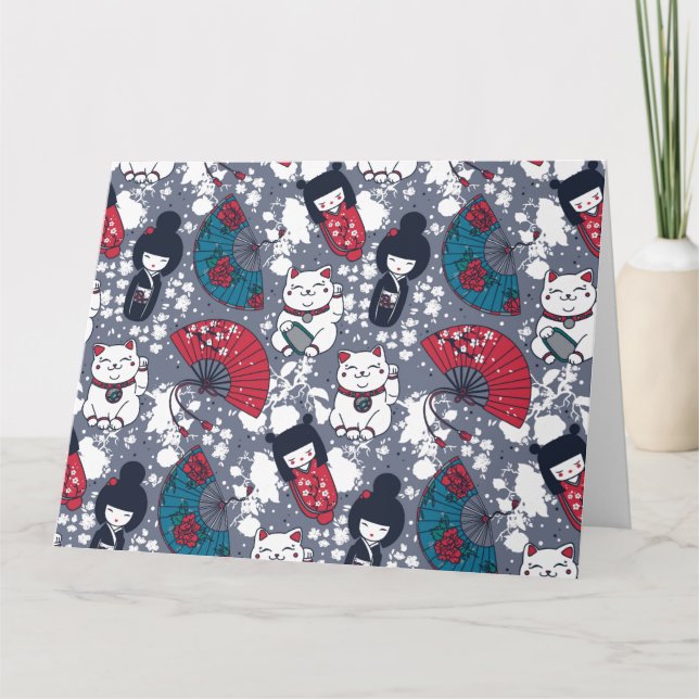 Kokeshi Kort (Framsida)