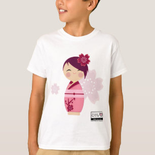 Kokeshi Sakura unge utslagsplats Tröja