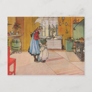 Köket av Carl Larsson Vykort