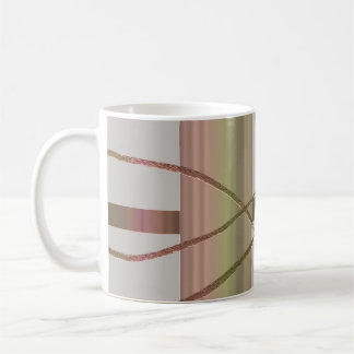 Köket Brun Abstrakt Kaffemugg