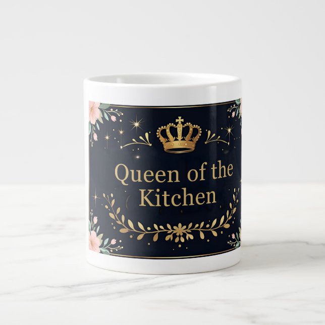 Köket drottning Royal Mugg Jumbo Mugg (Framsidan)