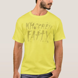 Köket Fet Fet Fet Logotyp T-Shirt Gul