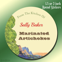 Köket för Retro Artichokes redigerbart recept
