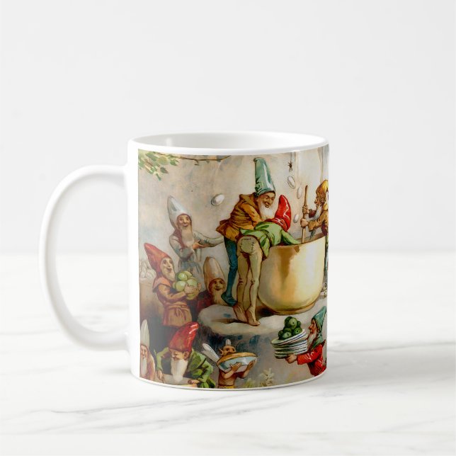 Köket Gnomes - 1895 Kaffemugg (Vänster)