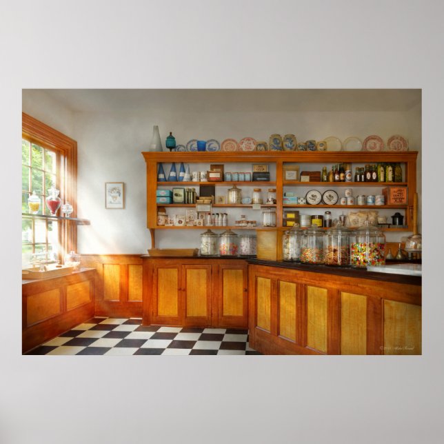 Köket - Godis - Godisaffären Poster (Framsidan)