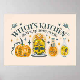 Köket i Witch Poster