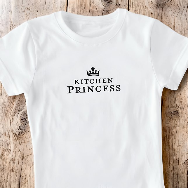 Köket Prinsessa Pickleball Söt Kronpresent T Shirt (Skapare uppladdad)