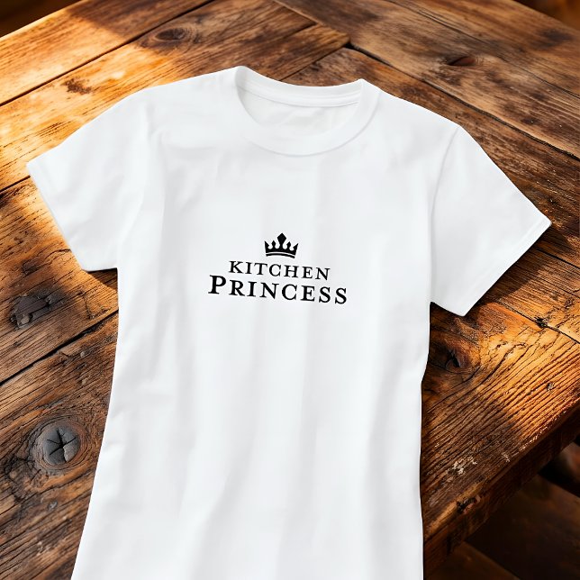Köket Prinsessa Pickleball Söt Kronpresent T Shirt (Skapare uppladdad)