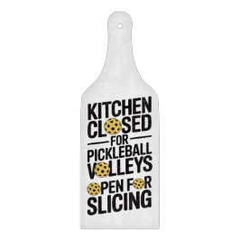 Köket Stängt För Pickleball Skärning Tillåten