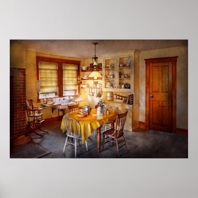 Köket - Typiskt bondkök Poster (Framsidan)