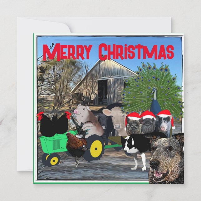 Kökets Garden Fullt Cast Julkort (Framsida)