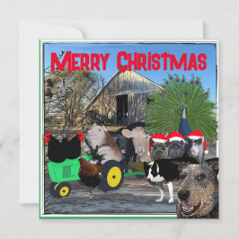 Kökets Garden Fullt Cast Julkort