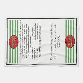 Kökets torn "God jul, torntorn" Kökshandduk