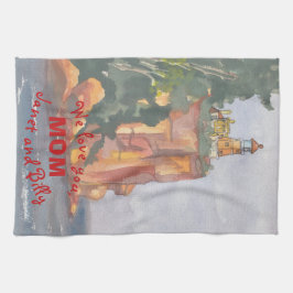 Kökets torn "Ocean View" Kökshandduk