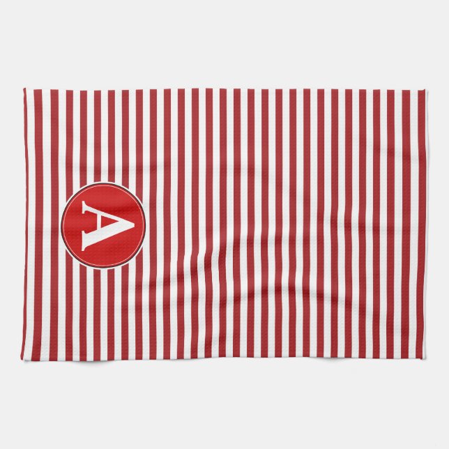 Köketshandduk, anpassad monogram kökshandduk (Horisontell)