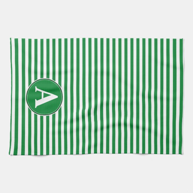 Köketshandduk, anpassad monogram kökshandduk (Horisontell)