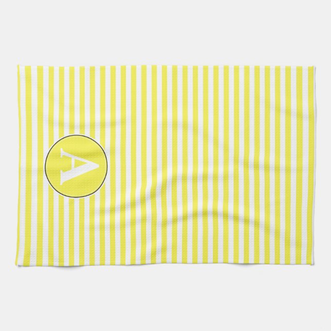Köketshandduk, anpassad monogram kökshandduk (Horisontell)