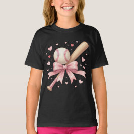 Kokett baseboll älskare efter skolaktivitet t shirt