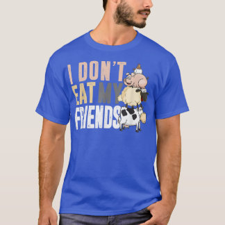 Kokfår Gris-kyckling Jag äter inte mina vänner för T Shirt