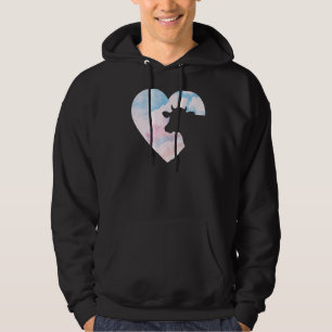 Kokhjärta för en flicka som i Kärlek äter upp bosk Hoodie