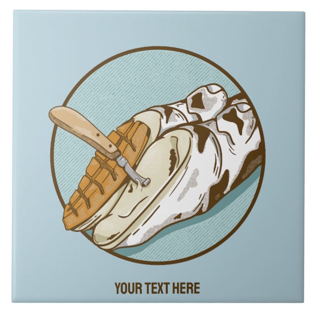 Kokhov för trimning kakelplatta (Framsidan)