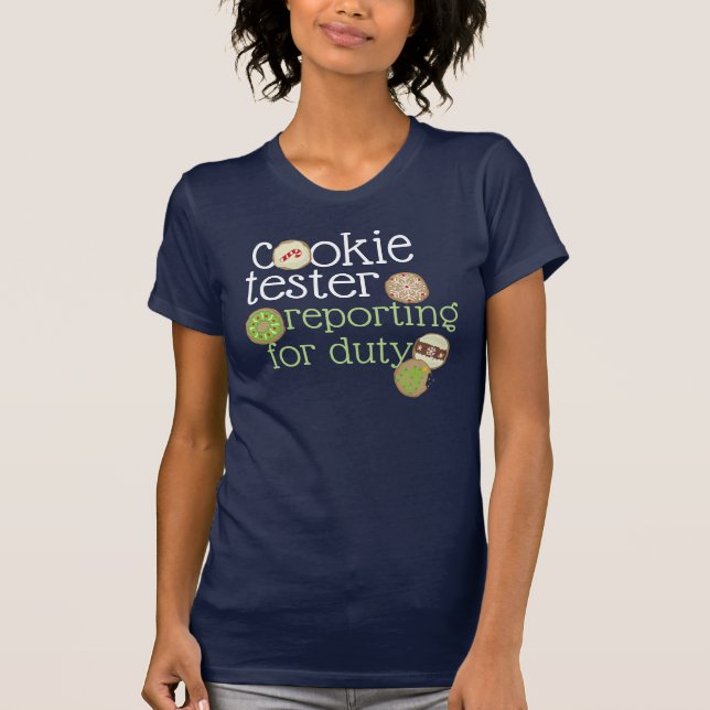 Kokisprovarrapportering för tjänstgöring t shirt (Framsida)
