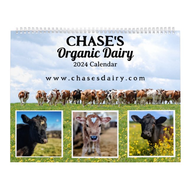 Kokkalender från Chase's Organic Dairy Kalender (Omslag)