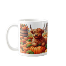 Kokkalvar i högland som återstod bland pumpor