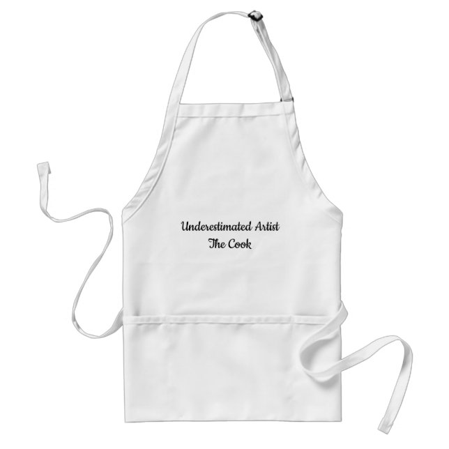 KOKKÄR APRON MAT OCH DRYCK  FÖRKLÄDE (Framsidan)