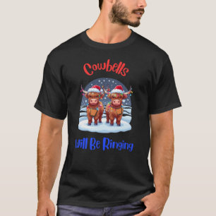 Kokklockor kommer att få julhöglandskon t shirt