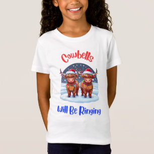Kokklockor kommer att få julhöglandskon t shirt