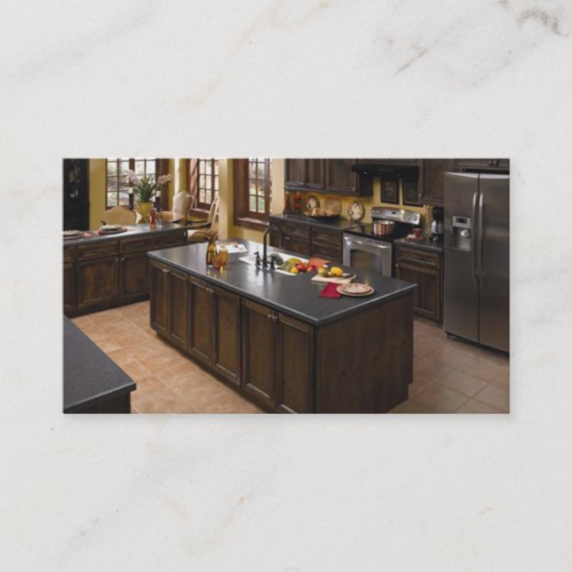 Kökleverantörvisitkort Visitkort (Framsida)