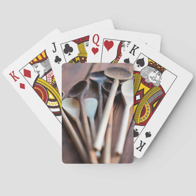 Koklöfflar Spel Kort (Baksidan)