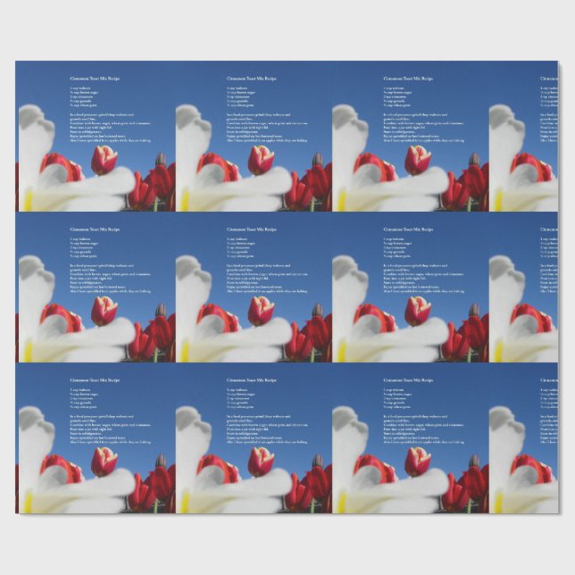 Kökmöhippa som slår in papper presentpapper (Platt)