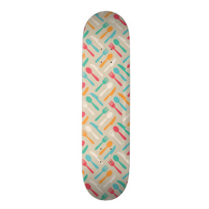 Kökmönster 3 mini skateboard bräda 18,7 cm