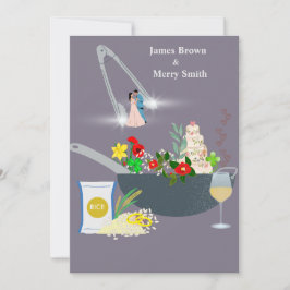 Kokning av Delicious Ceremony från Kärlek Bröllop Inbjudningar