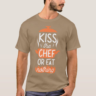 Kokning av kokoks kökschf kyss, ost eller etat t shirt