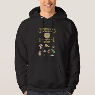 Kokning av minnen Soppa Food Älskare Foodie Soppa Hoodie